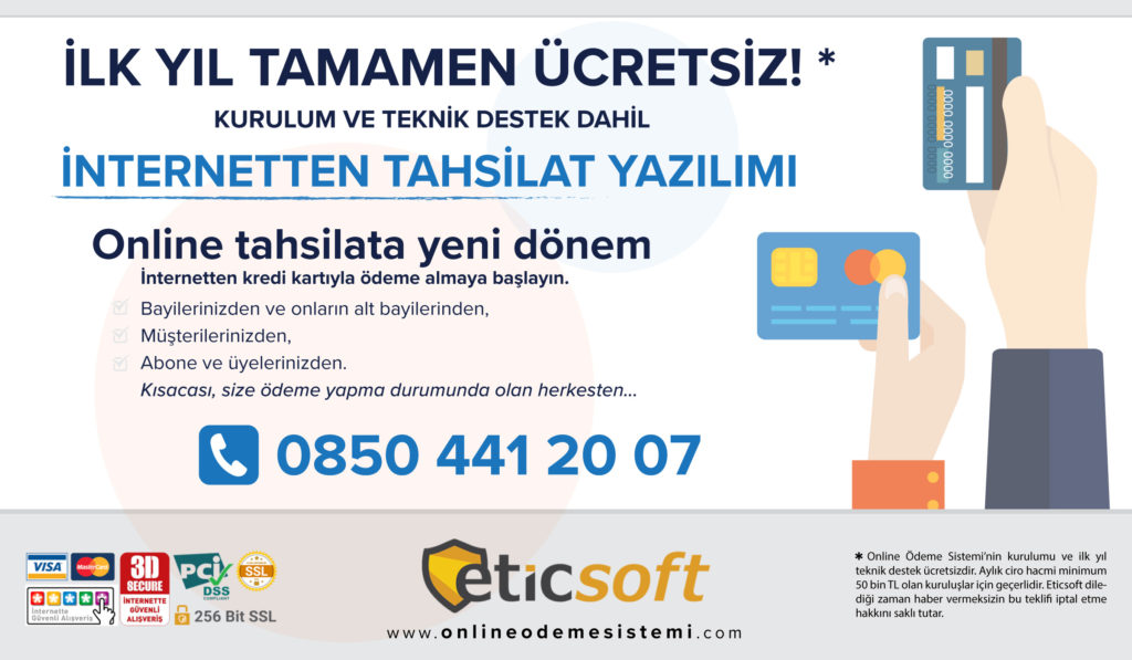 E-Tahsilat: İnternet Üzerinden Tahsilatta Yeni Dönem